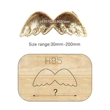 Wings H85 Wooden Cutting Dies, Scrapbook， Suitable for Market Universal Cutting Machine