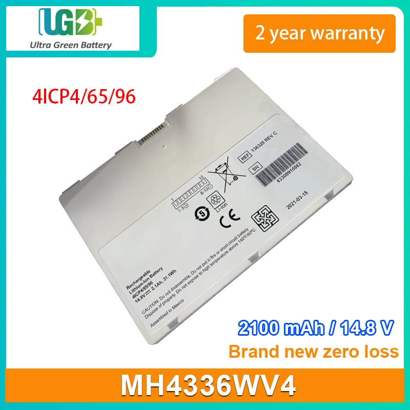 Новый аккумулятор UGB для VARIAN MH4336WV4 81701 DR 136328 REV C 4ICP4/65/96 Аккумулятор детектора