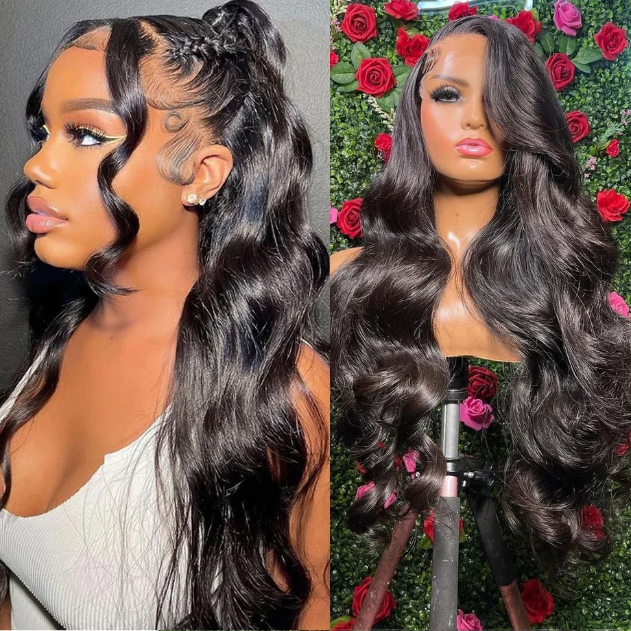 13x4 HD Transparent Body Wave Lace Front Human Hair Wigs For Black Women 360 Lace Frontal Wig 30 Inch 4x4 Closure Wig Deep Part
13x4 HD Transparent Body Wave Lace Front Human Hair Wigs For Black Women 360 Lace Frontal Wig 30 Inch 4x4 Closure Wig Deep Part