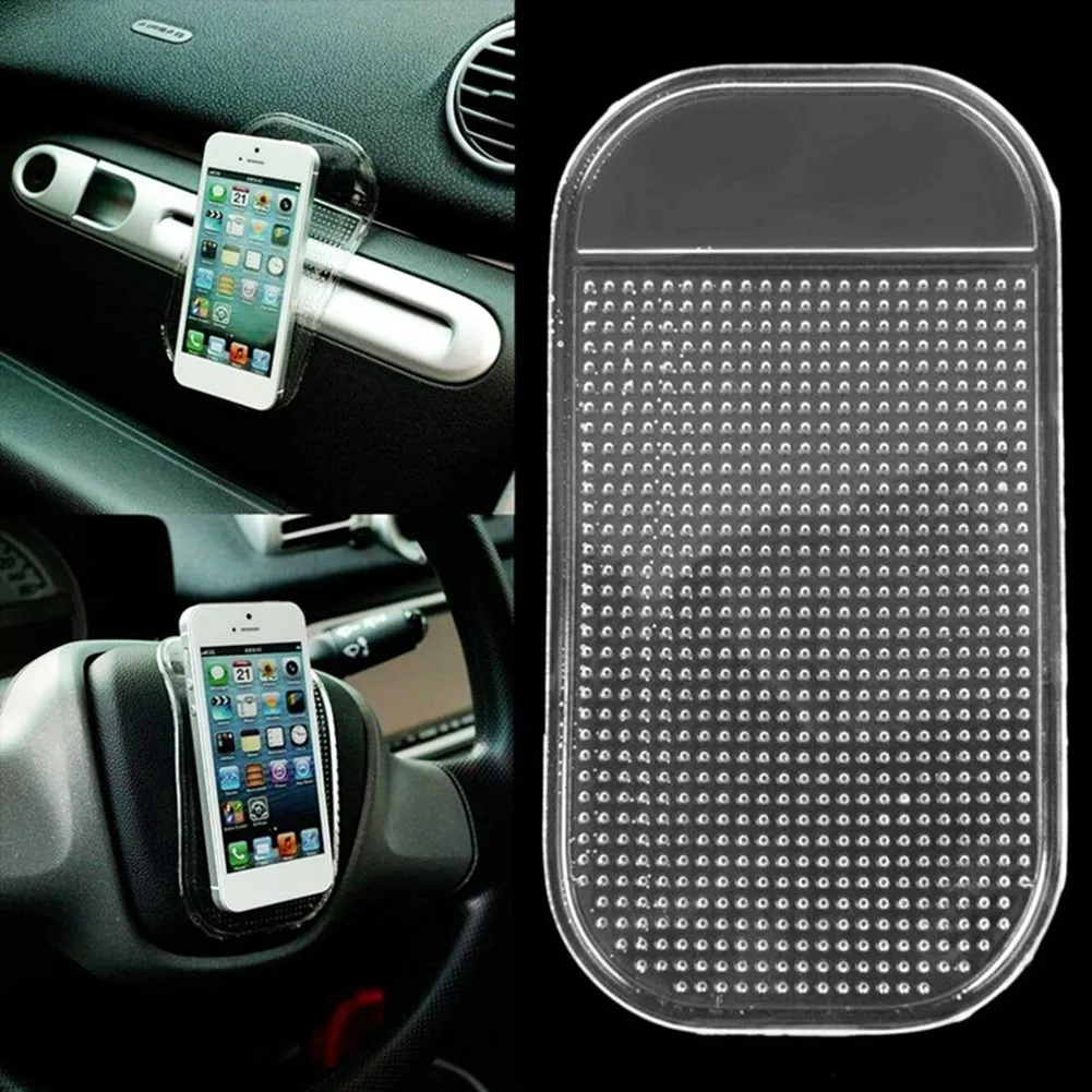 Car Interior Supplies Car Mobile Phone Fixed Placement Silicone Car Non-Slip Mat 13*7cm Transparent Anti Slip Mat Car Accessory
Car Interior Supplies Car Mobile Phone Fixed Placement Silicone Car Non-Slip Mat 13*7cm Transparent Anti Slip Mat Car Accessory