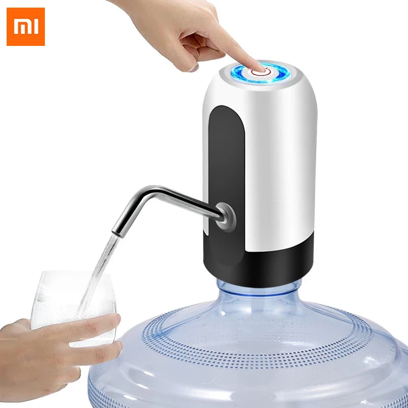 Портативный автоматический насос для бутылок с водой Xiaomi, Электрический диспенсер для воды, помпа для бутылок с USB, автоматический переключатель, дозировка питьевой воды
Портативный автоматический насос для бутылок с водой Xiaomi, Электрический диспенсер для воды, помпа для бутылок с USB, автоматический переключатель, дозировка питьевой воды