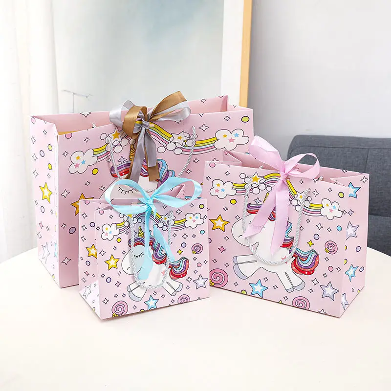 Unicorn Gift bag Tote Bag Cartoon Gift bag Packaging Holiday Creative Hand tote bag Paper bag
Unicorn Gift bag Tote Bag Cartoon Gift bag Packaging Holiday Creative Hand tote bag Paper bag