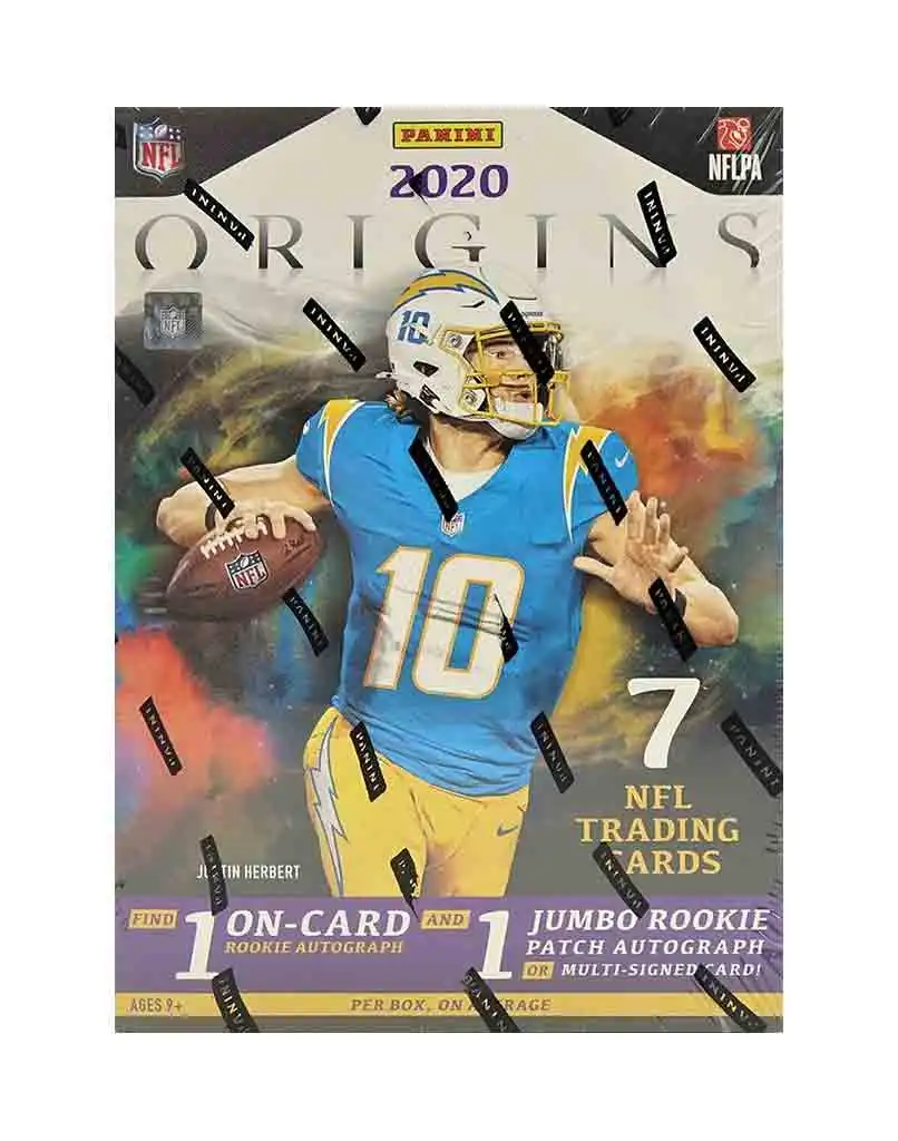 100% Best Quality Buy 2 Get 1 Free 2020 Panini Origins Football Hobby Box
