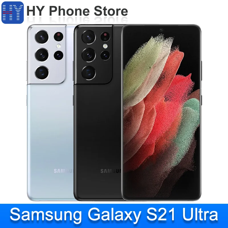 Samsung Galaxy S21 Ultra 5G Smartphone 128GB/256GB/512GB Snapdragon 888 6.8" AMOLED Screen 108MP+40MP Camera NFC Face ID Unlock
Samsung Galaxy S21 Ultra 5G Smartphone 128GB/256GB/512GB Snapdragon 888 6.8" AMOLED Screen 108MP+40MP Camera NFC Face ID Unlock