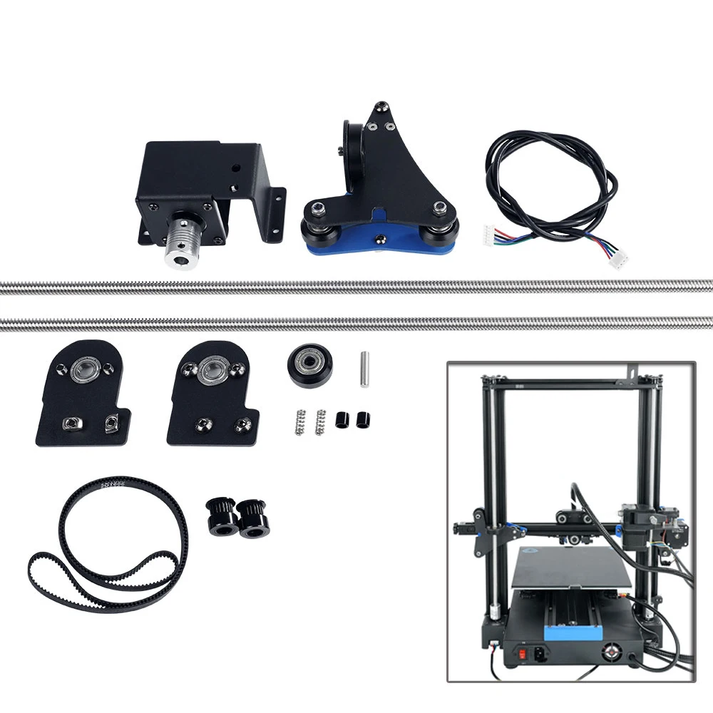 Twotrees 3D Printer Part Dual Z Axis Upgrade Plate Kit Adaptive Tensioner Pulley Set For I3 Printer BLU-3 Dual Motor Dual Z-axis
Twotrees 3D Printer Part Dual Z Axis Upgrade Plate Kit Adaptive Tensioner Pulley Set For I3 Printer BLU-3 Dual Motor Dual Z-axis
