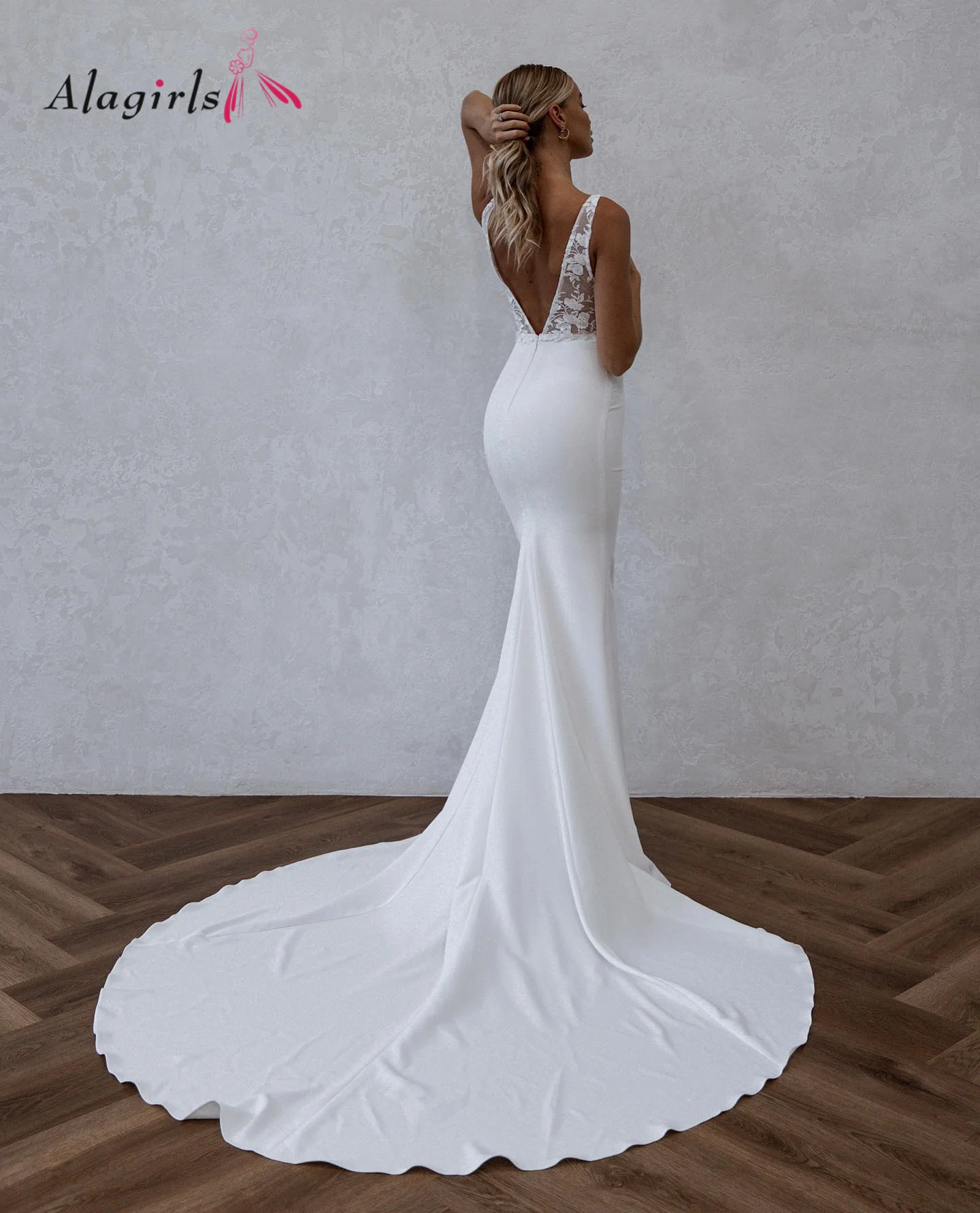 Alagirls Sexy Mermaid Wedding Dresses Wedding Gown Beach Boho Bride dresses Sweetheart Vestidos de novia 2022
Alagirls Sexy Mermaid Wedding Dresses Wedding Gown Beach Boho Bride dresses Sweetheart Vestidos de novia 2022