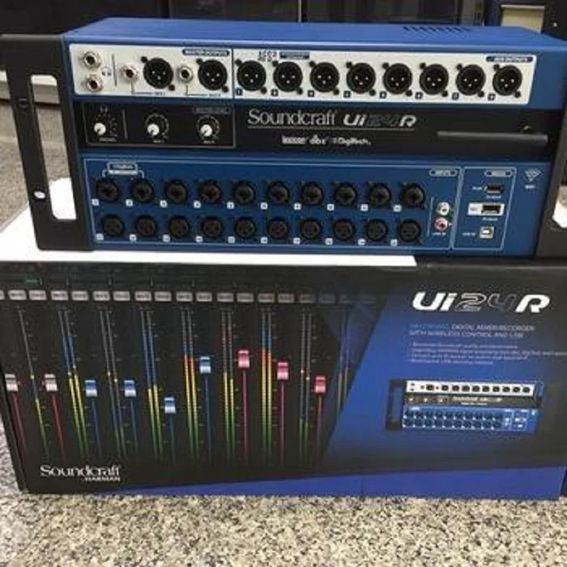 Большая скидка, распродажа на новости, бесплатная доставка, Soundcraft Ui24R 24-канальный цифровой миксер
Большая скидка, распродажа на новости, бесплатная доставка, Soundcraft Ui24R 24-канальный цифровой миксер