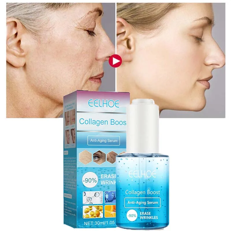 Collagen Remove Wrinkle Face Serum Lifting Firming Fade Fine Lines Anti-Aging Moisturizing Nourishing Brighten Repair Skin Care
Collagen Remove Wrinkle Face Serum Lifting Firming Fade Fine Lines Anti-Aging Moisturizing Nourishing Brighten Repair Skin Care
