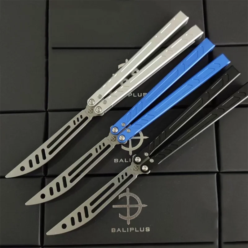 BRS Barebones Clone Baliplus Balisong Butterfly Knife Trainer Channel Aluminum Handle Bushing System EDC Training Knife
BRS Barebones Clone Baliplus Balisong Butterfly Knife Trainer Channel Aluminum Handle Bushing System EDC Training Knife