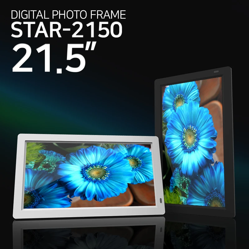 21,5 дюймовая большая цифровая фоторамка с Wi-Fi и экраном 1920x1080 FHD IPS, отправляет фото/видео через приложение или по электронной почте, память 16 Гб
21,5 дюймовая большая цифровая фоторамка с Wi-Fi и экраном 1920x1080 FHD IPS, отправляет фото/видео через приложение или по электронной почте, память 16 Гб