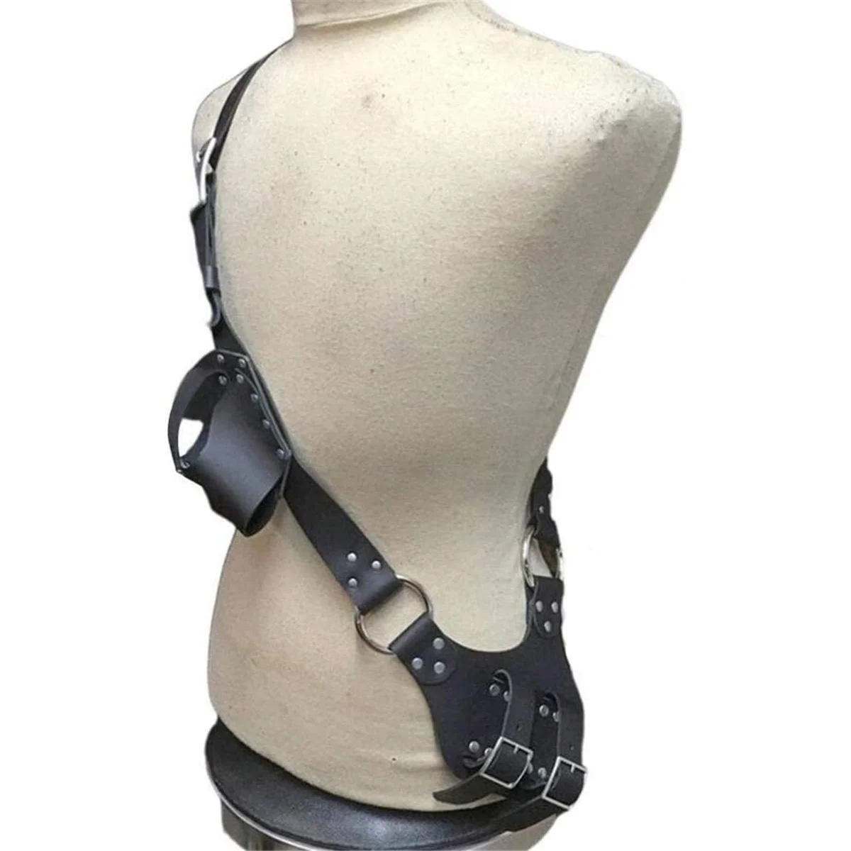 Medieval Sword Belt Waist Sheath Scabbard Holder PU Viking Knight Battle Costume Rapier Ring Sholder Strap Larp Cosplay Props
Medieval Sword Belt Waist Sheath Scabbard Holder PU Viking Knight Battle Costume Rapier Ring Sholder Strap Larp Cosplay Props