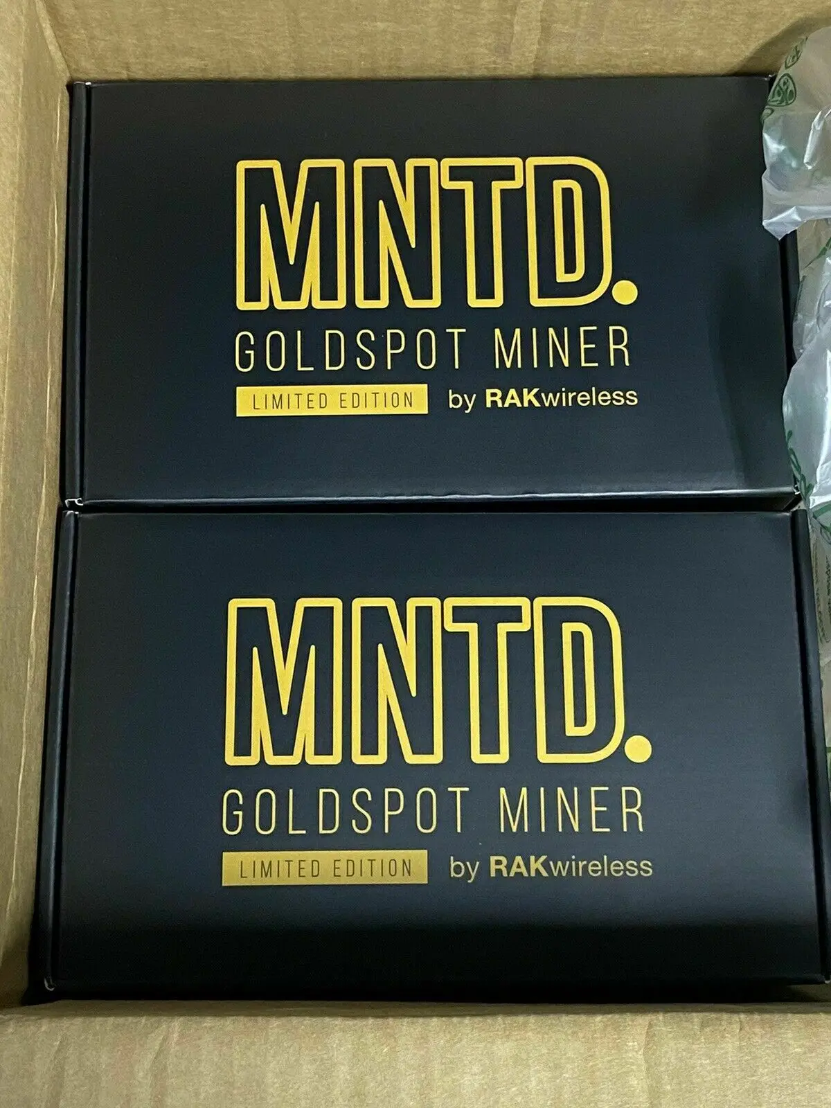 Купите 2 и получите 1 бесплатно MNTD GoldSpot Helium Hotspot Miner - RAK Wireless
Купите 2 и получите 1 бесплатно MNTD GoldSpot Helium Hotspot Miner - RAK Wireless