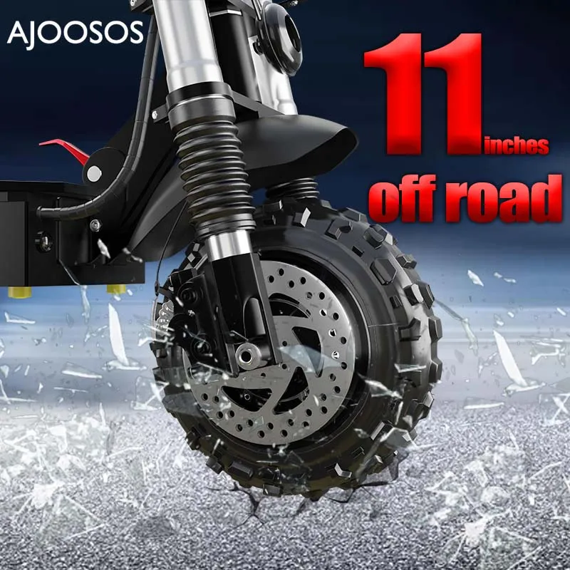 Dual Drive 5600W 60V Electric Scooter 100km Long Range Electric Scooters Adults Hydraulic Shock Absorber IP54 Waterproof
Dual Drive 5600W 60V Electric Scooter 100km Long Range Electric Scooters Adults Hydraulic Shock Absorber IP54 Waterproof