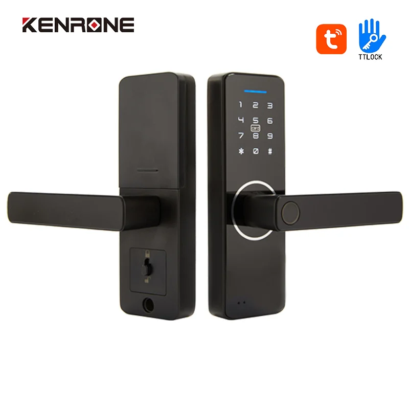 New European and American Entry Door Front Style Fingerprint Recognition Smart Exterior Entrance Keyless Bluetooth Password Lock
New European and American Entry Door Front Style Fingerprint Recognition Smart Exterior Entrance Keyless Bluetooth Password Lock