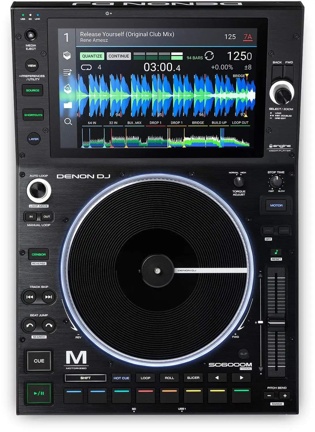 Factory Price High Speed DJ SC6000M Prime Professional Dual-Layer Media Player With 10.1 Multi-Touch Display Club Max
Factory Price High Speed DJ SC6000M Prime Professional Dual-Layer Media Player With 10.1 Multi-Touch Display Club Max