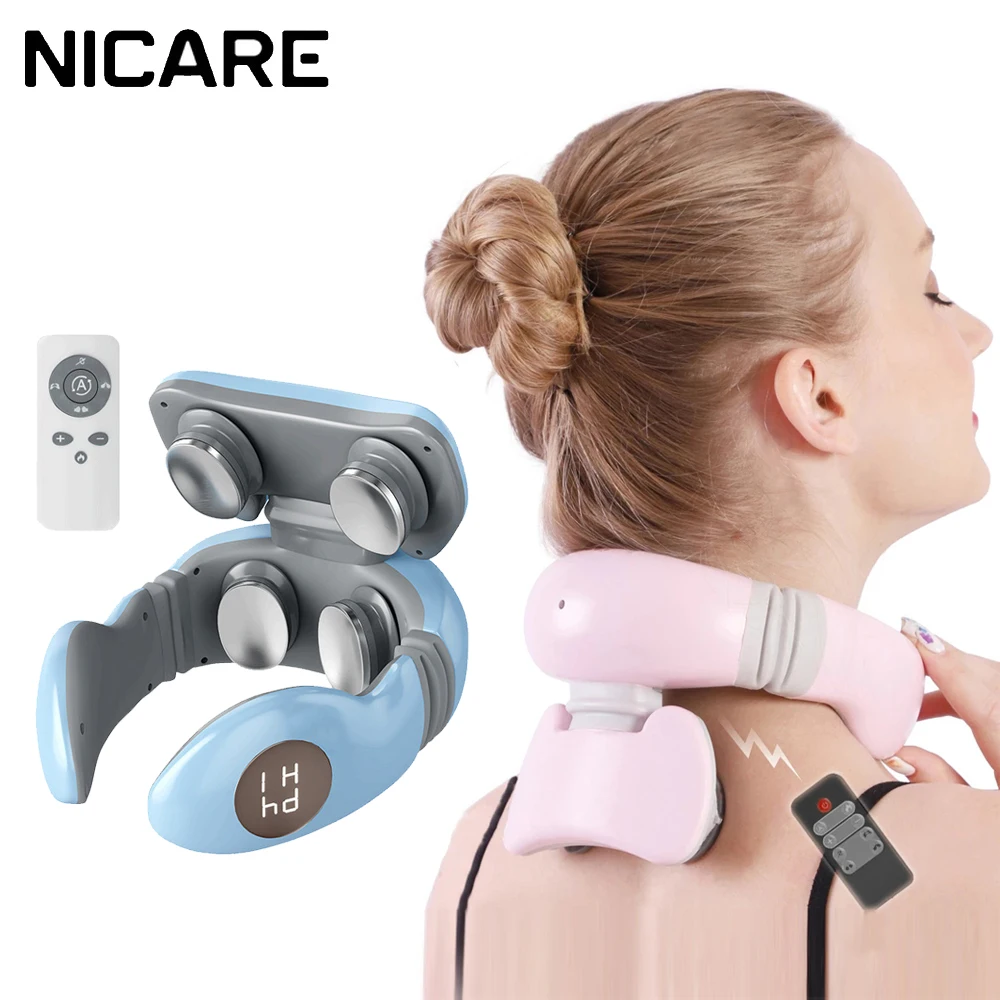 Умный массажер для шеи NICARE, 4D Массажер для глубокого разминания мышц трапеции, расслабление мышц, нагревательная терапия, снятие боли, Электрический массажер для шеи и спины
Умный массажер для шеи NICARE, 4D Массажер для глубокого разминания мышц трапеции, расслабление мышц, нагревательная терапия, снятие боли, Электрический массажер для шеи и спины