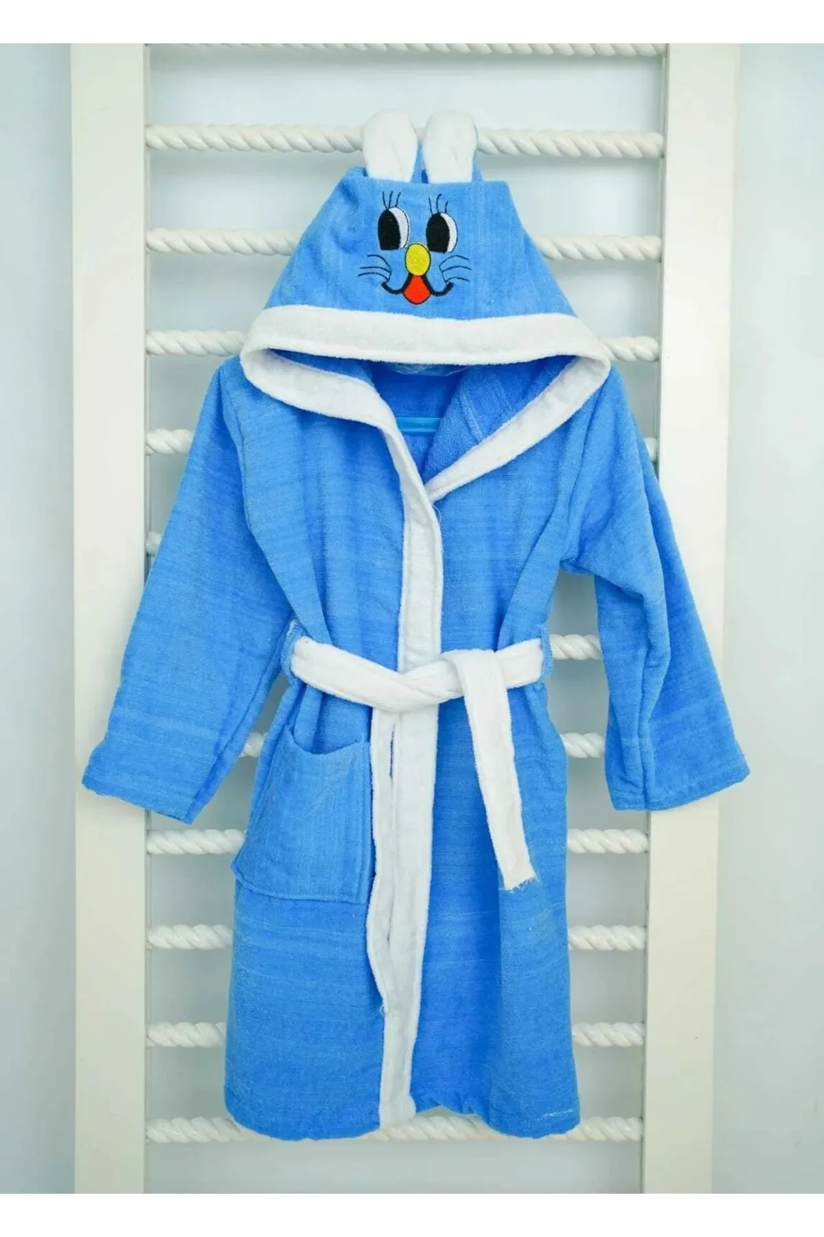 100% Cotton Eared Hooded Kids Velvet Bathrobe Set Enjoy Luxurious Comfort. For 1-2 Years
100% Cotton Eared Hooded Kids Velvet Bathrobe Set Enjoy Luxurious Comfort. For 1-2 Years