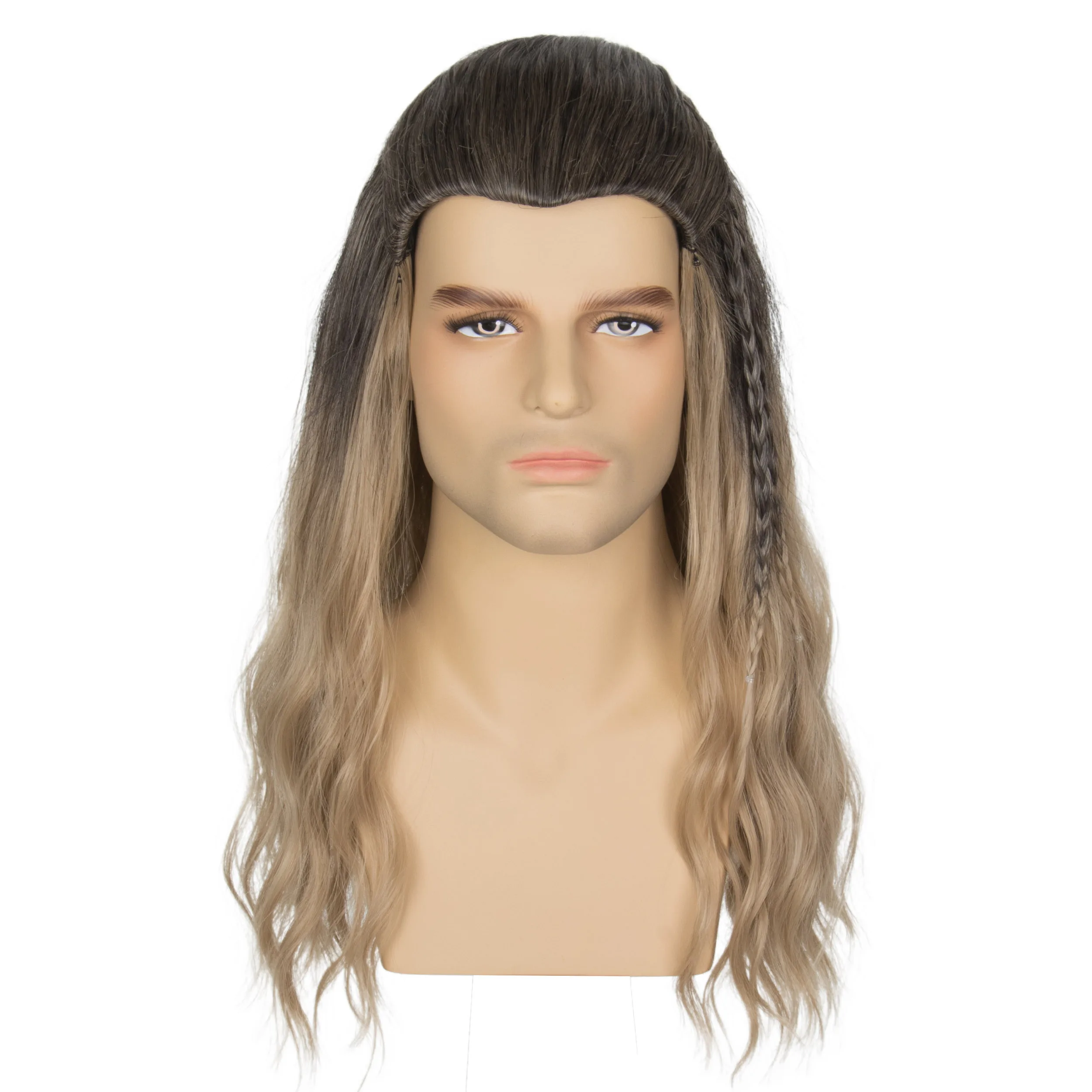 Парик для косплея на Хэллоуин Miss U Hair Love длинная волна для взрослых мужчин коричневая блондинка коса
Парик для косплея на Хэллоуин Miss U Hair Love длинная волна для взрослых мужчин коричневая блондинка коса