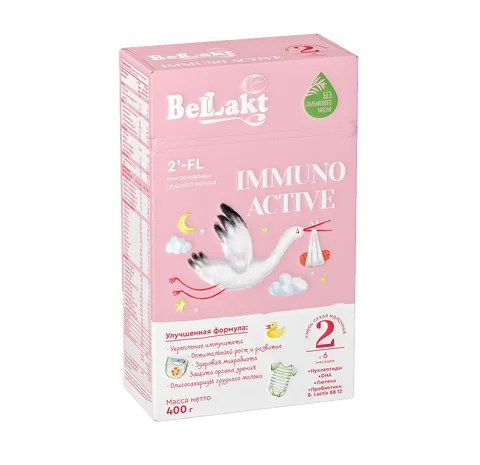 Смесь сухая молочная адаптированная для детей "Беллакт Immuno Activе 2" 400 г