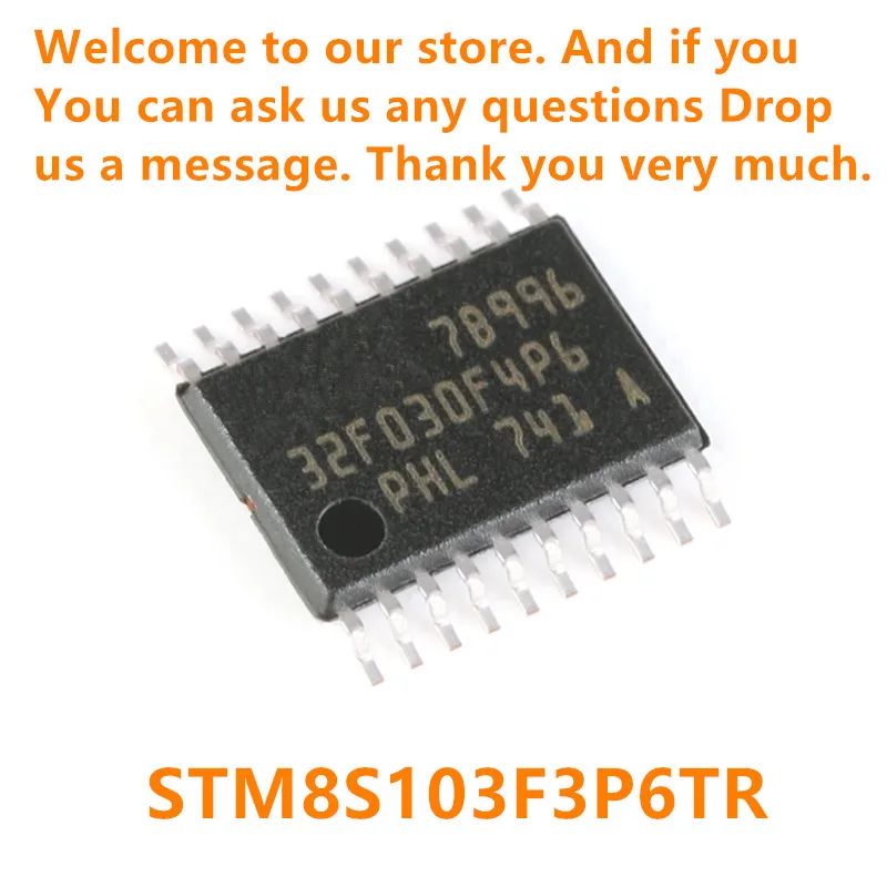 

Оригинальный подлинный STM8S103F3P6TR, флэш-память 16 МГц/8 КБ, 8-битный микроконтроллер MCU