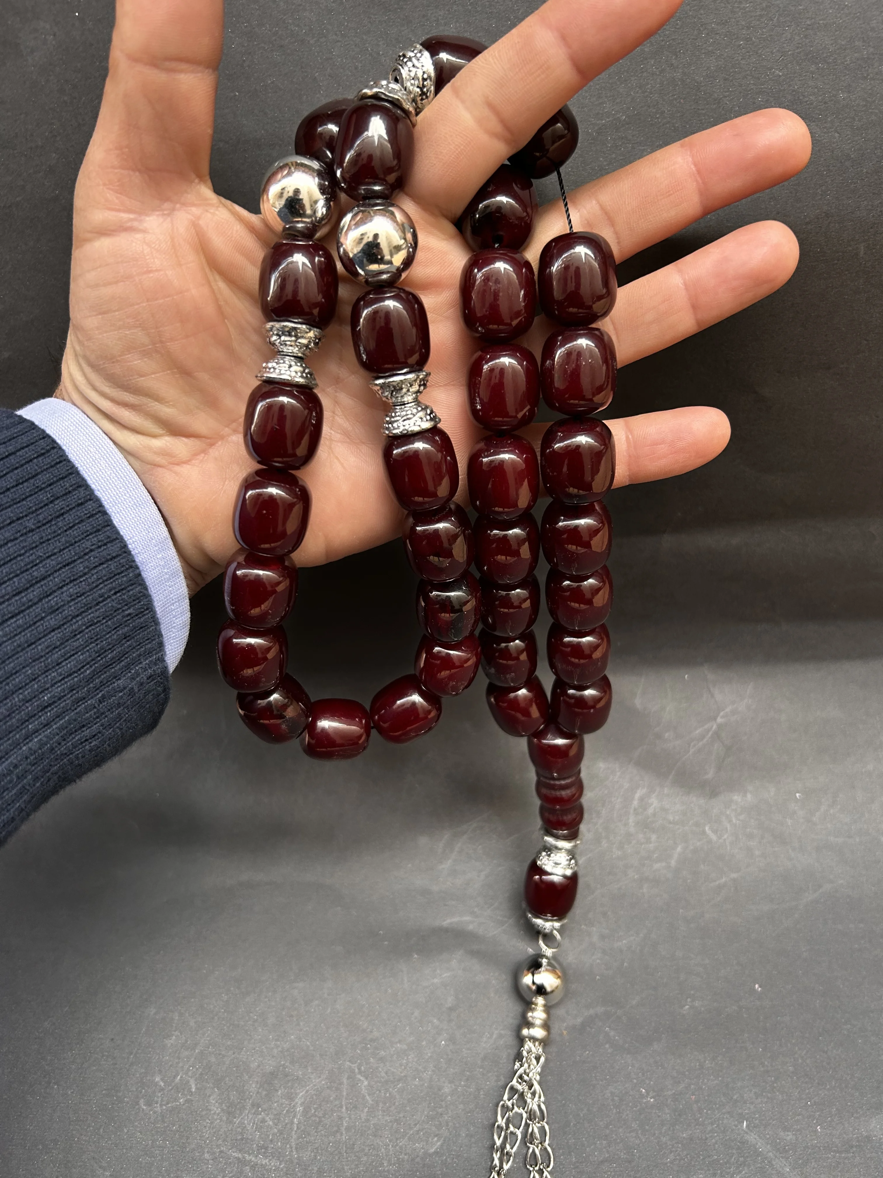 Very Special Handmade RosaryOttoman Rare Antique Faturan German Amber Sandalous Misbaha Prayerbeads Rosary Tasbih Tesbih İslam
Very Special Handmade RosaryOttoman Rare Antique Faturan German Amber Sandalous Misbaha Prayerbeads Rosary Tasbih Tesbih İslam