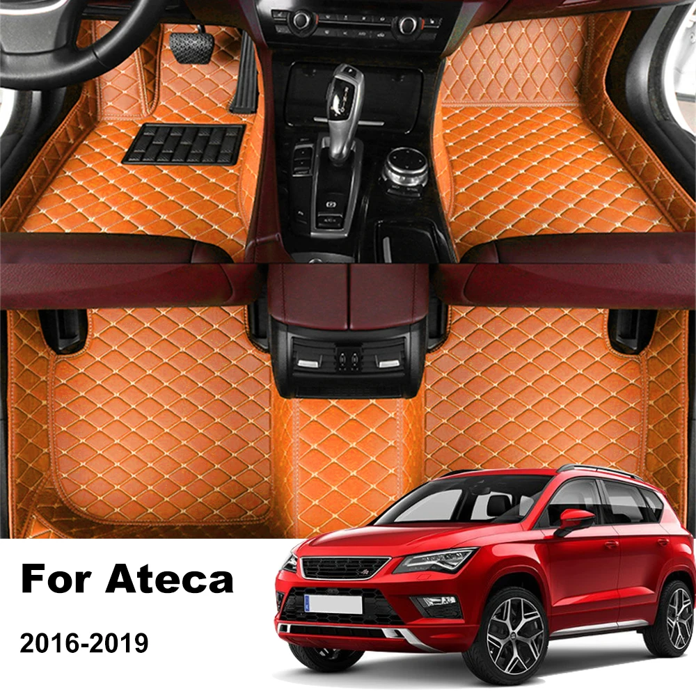 Car Floor Mats For Seat Ateca 2016-2019 Leather Waterproof Accessories Cover Auto Carpets Floor Liners
Car Floor Mats For Seat Ateca 2016-2019 Leather Waterproof Accessories Cover Auto Carpets Floor Liners