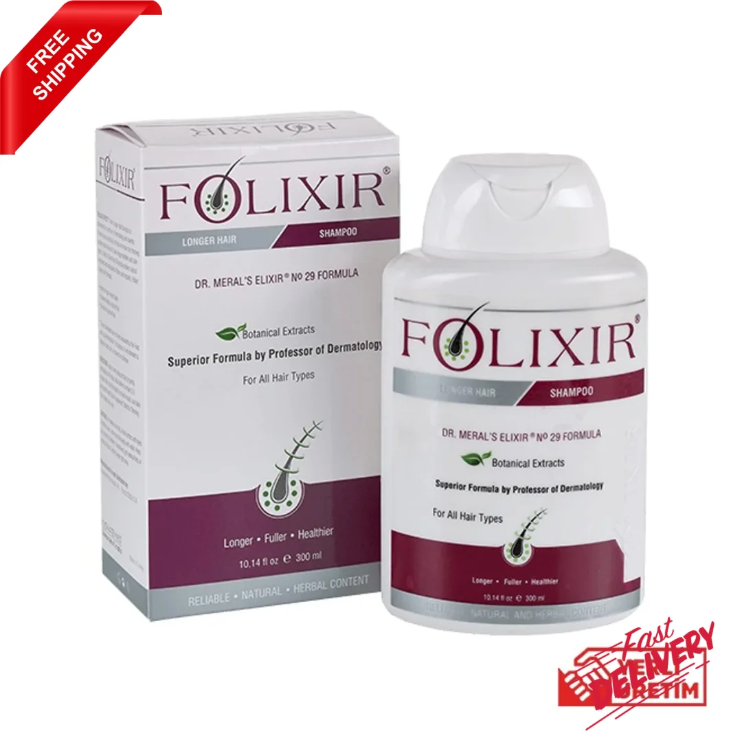 Folixir Saç Extender and Strengthening Shampoo 300 ml, Healthy and Fuller Looking Hair
Folixir Saç Extender and Strengthening Shampoo 300 ml, Healthy and Fuller Looking Hair
