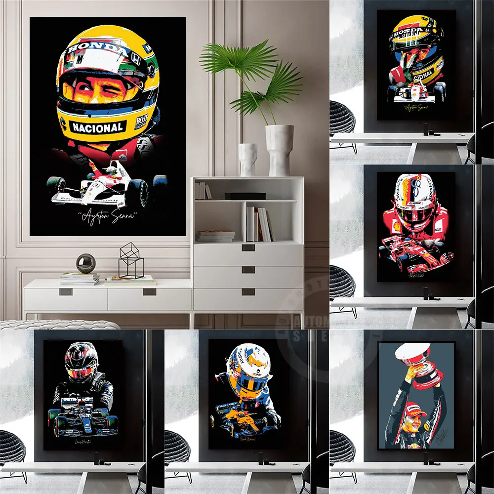 The Best Racer In World Ayrton Senna Lando Norris Canvas Painting and Posters Prints Wall Pictures For Living Room Home Decor
The Best Racer In World Ayrton Senna Lando Norris Canvas Painting and Posters Prints Wall Pictures For Living Room Home Decor