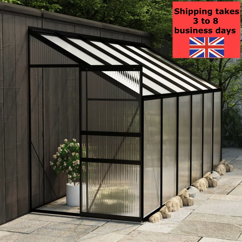 Large Aluminum Construction Greenhouse 7.77 m³ Frame Outdoor Poly Tunnel Garden Walk-In Patio Greenh Gardening Pool Plantations
Large Aluminum Construction Greenhouse 7.77 m³ Frame Outdoor Poly Tunnel Garden Walk-In Patio Greenh Gardening Pool Plantations