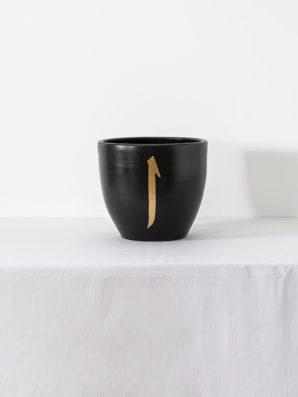 EWP Saturn Ceramic Gilding Pattern Modern Handmade Special Design Ceramic Flowerpot
EWP Saturn Ceramic Gilding Pattern Modern Handmade Special Design Ceramic Flowerpot