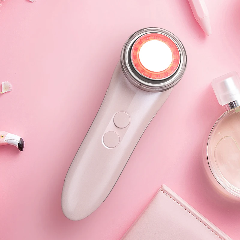 Face Massager with Red Blue Light, Heat and Ultrasonic Multifunctional Homeuse Beauty Device
Face Massager with Red Blue Light, Heat and Ultrasonic Multifunctional Homeuse Beauty Device