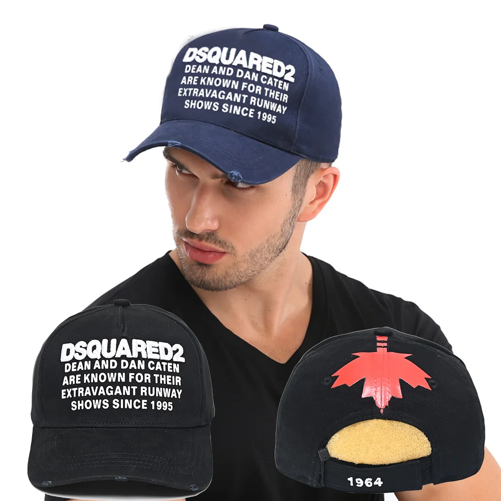 New Dsquared2 Brand Letter 100%Cotton Men's Ladies Baseball Cap Peaked Cap Decorative Trucker Cap Snapback Outdoor Dad Hat
New Dsquared2 Brand Letter 100%Cotton Men's Ladies Baseball Cap Peaked Cap Decorative Trucker Cap Snapback Outdoor Dad Hat