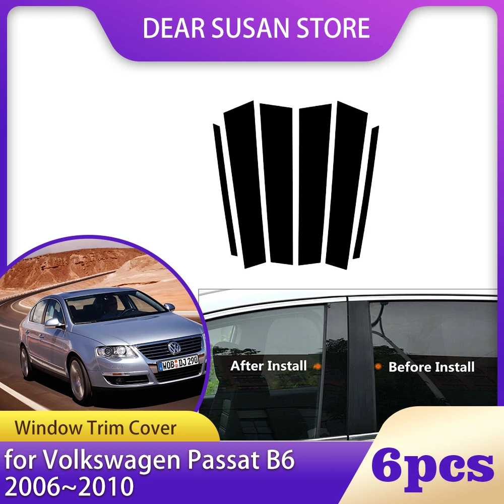 6pcs Car Window Trim Cover for Volkswagen VW Passat B6 CC 2006~2010 Part B C Column Pillar Posts Door Sticker Decal Accessories
6pcs Car Window Trim Cover for Volkswagen VW Passat B6 CC 2006~2010 Part B C Column Pillar Posts Door Sticker Decal Accessories