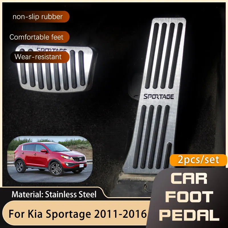 Автомобильные педали для Kia Sportage QL 2017 2018 2019 2020 2021 2022 тормоз акселератора из нержавеющей стали педаль без сверления Стайлинг автомобиля
Автомобильные педали для Kia Sportage QL 2017 2018 2019 2020 2021 2022 тормоз акселератора из нержавеющей стали педаль без сверления Стайлинг автомобиля