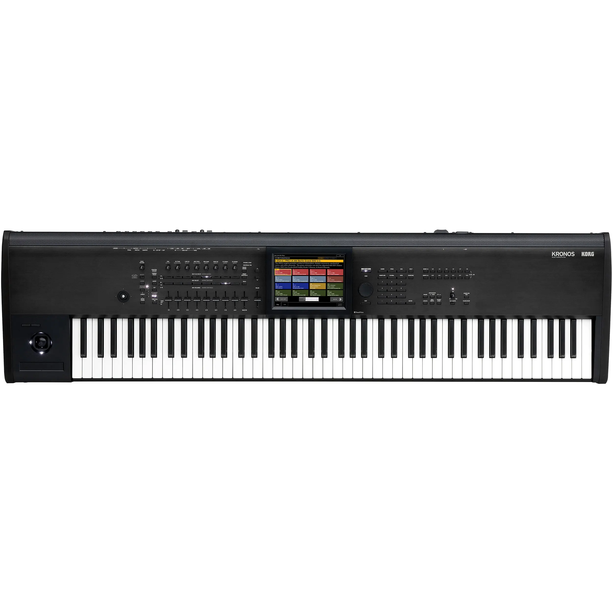 100% Best Quality Buy 2 Get 1 Free Korgs KRONOS with New Light Touch 88-Note Action
100% Best Quality Buy 2 Get 1 Free Korgs KRONOS with New Light Touch 88-Note Action