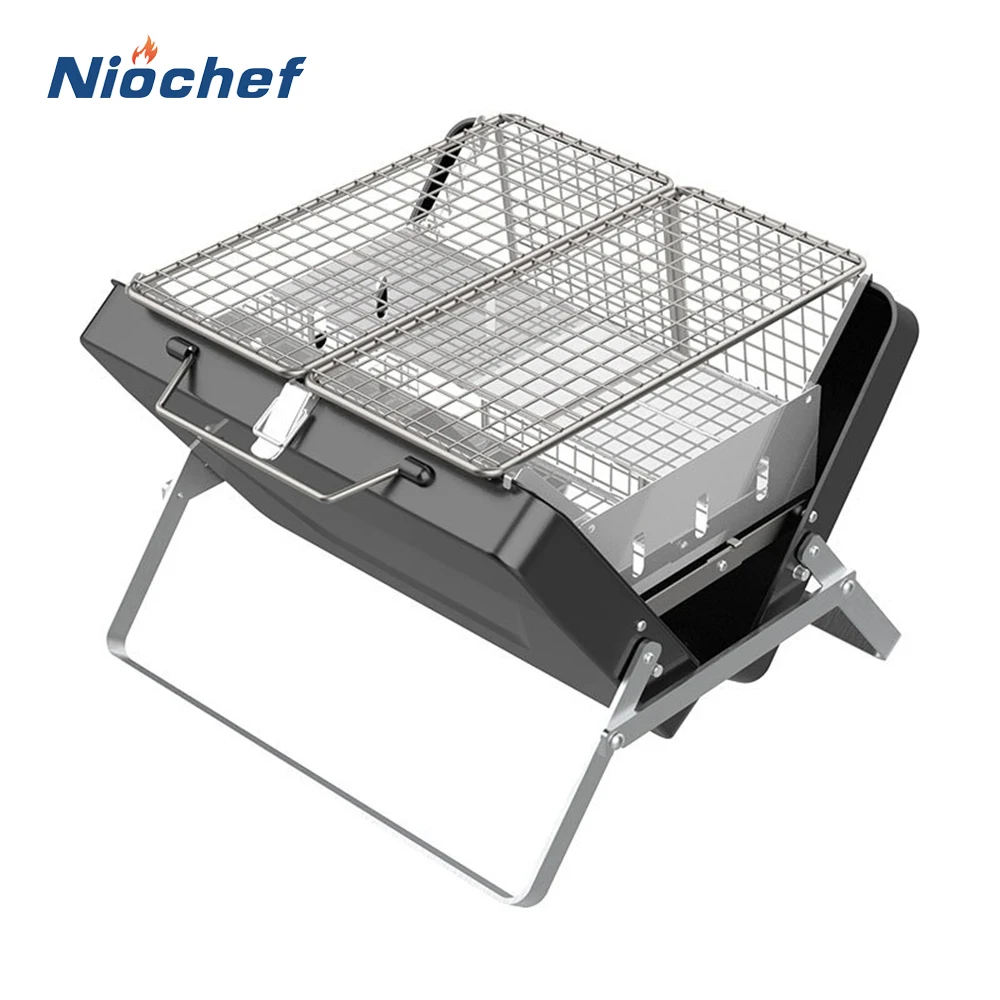 New Outdoor Foldable BBQ Grills Charcoal BBQ Grill Barbeque Grill Camping Picnic Suitcase Barbecue Grill Burner Accessories Tool
New Outdoor Foldable BBQ Grills Charcoal BBQ Grill Barbeque Grill Camping Picnic Suitcase Barbecue Grill Burner Accessories Tool