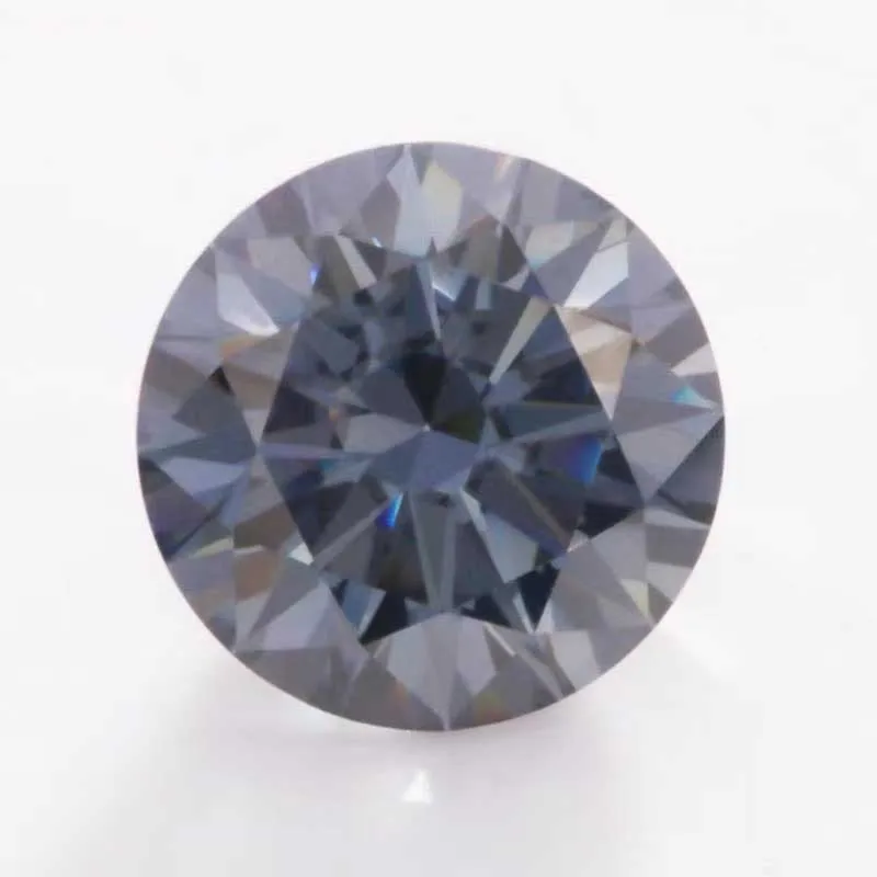 Gray Color Moissanite Stone Round 3EX Cut Moissanite Diamond 8 Heart 8 Arrow Moissanita Gemstone Pass Tester for Diy Jewelry
Gray Color Moissanite Stone Round 3EX Cut Moissanite Diamond 8 Heart 8 Arrow Moissanita Gemstone Pass Tester for Diy Jewelry