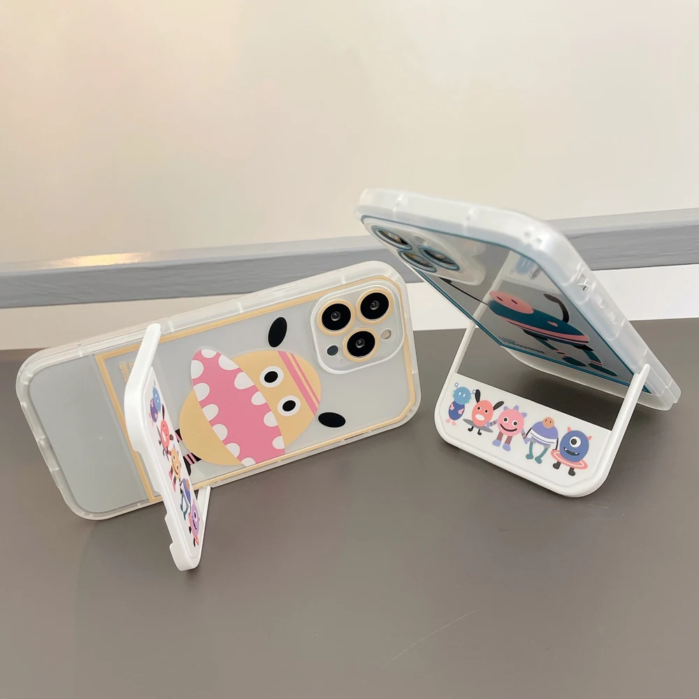 Invisible Stand Cartoon Monster Phone Case for iPhone 11 12 13 Pro Max X XR 7 Plus Shockproof Bumper Holder Fashion Back Cover
Invisible Stand Cartoon Monster Phone Case for iPhone 11 12 13 Pro Max X XR 7 Plus Shockproof Bumper Holder Fashion Back Cover