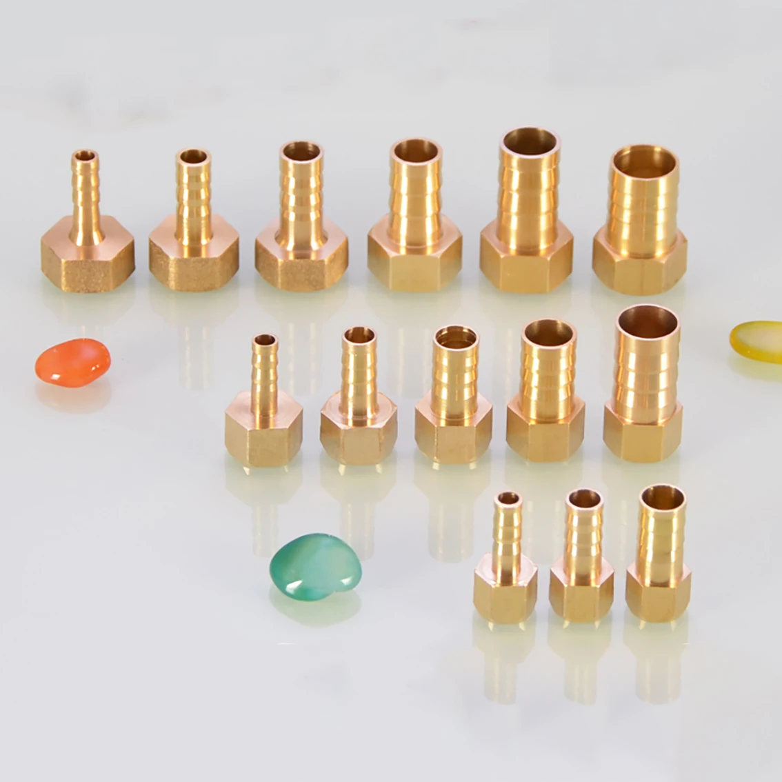 2Pc Brass 1/8", 1/4", 3/8" BSP Female Thread Pagoda Through Pass Fittings Joint Hose Tube Barb Barbed Coupling Connector Adapter
2Pc Brass 1/8", 1/4", 3/8" BSP Female Thread Pagoda Through Pass Fittings Joint Hose Tube Barb Barbed Coupling Connector Adapter