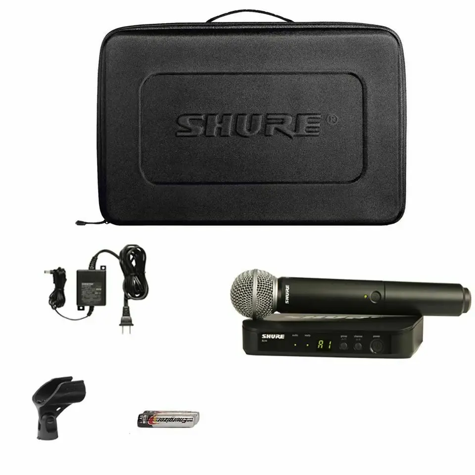 Лучшая сделка, купи 5 получи 3 бесплатно, новый микрофон Shure BLX24/SM58, беспроводная система с беспроводным ручным вокальным микрофоном SM58
Лучшая сделка, купи 5 получи 3 бесплатно, новый микрофон Shure BLX24/SM58, беспроводная система с беспроводным ручным вокальным микрофоном SM58
