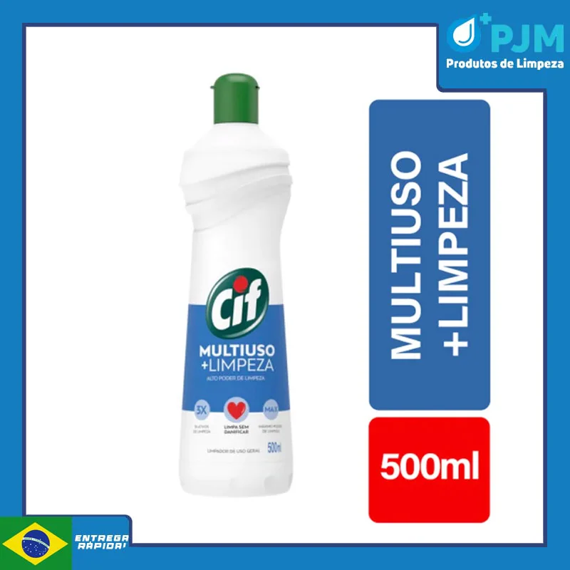 

CIF more cleaning 500ml maximum cleaning power 3x Active efficiency Dirty Cleaning House Miltifuse Fast Delivery Brazil BR