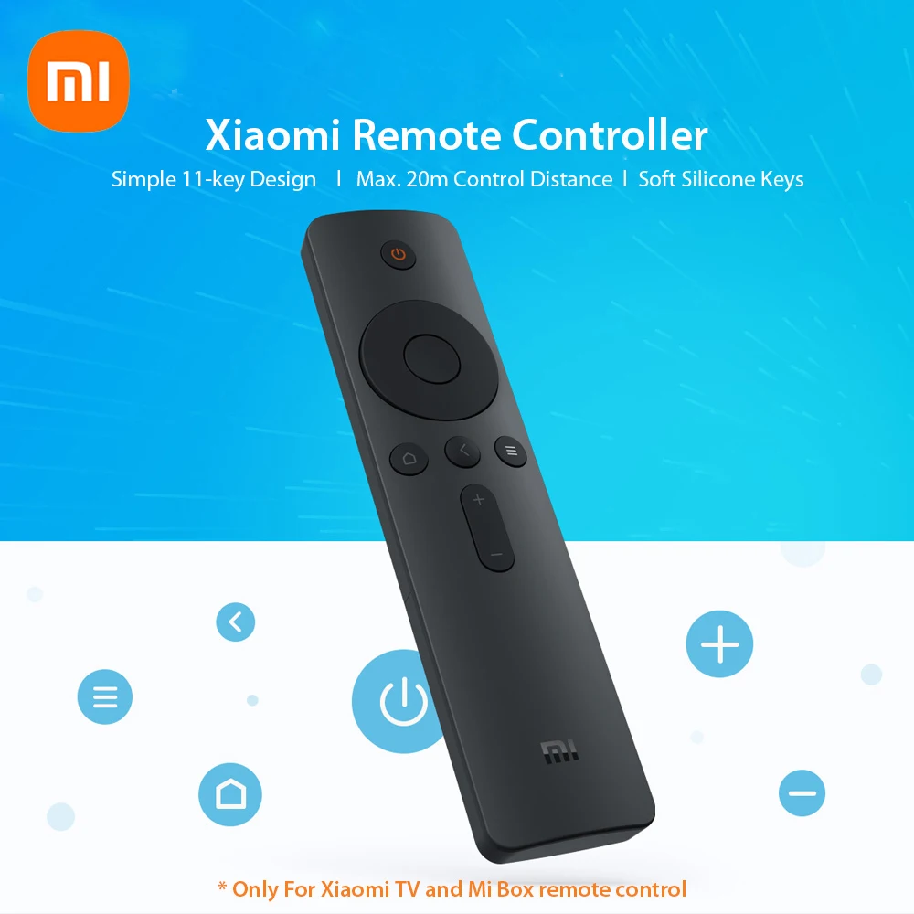 Пульт дистанционного управления Xiaomi Voice, ИК-пульт дистанционного управления, телевизионная приставка, замена телевизионной приставки Xiaomi Mi...
Пульт дистанционного управления Xiaomi Voice, ИК-пульт дистанционного управления, телевизионная приставка, замена телевизионной приставки Xiaomi Mi...