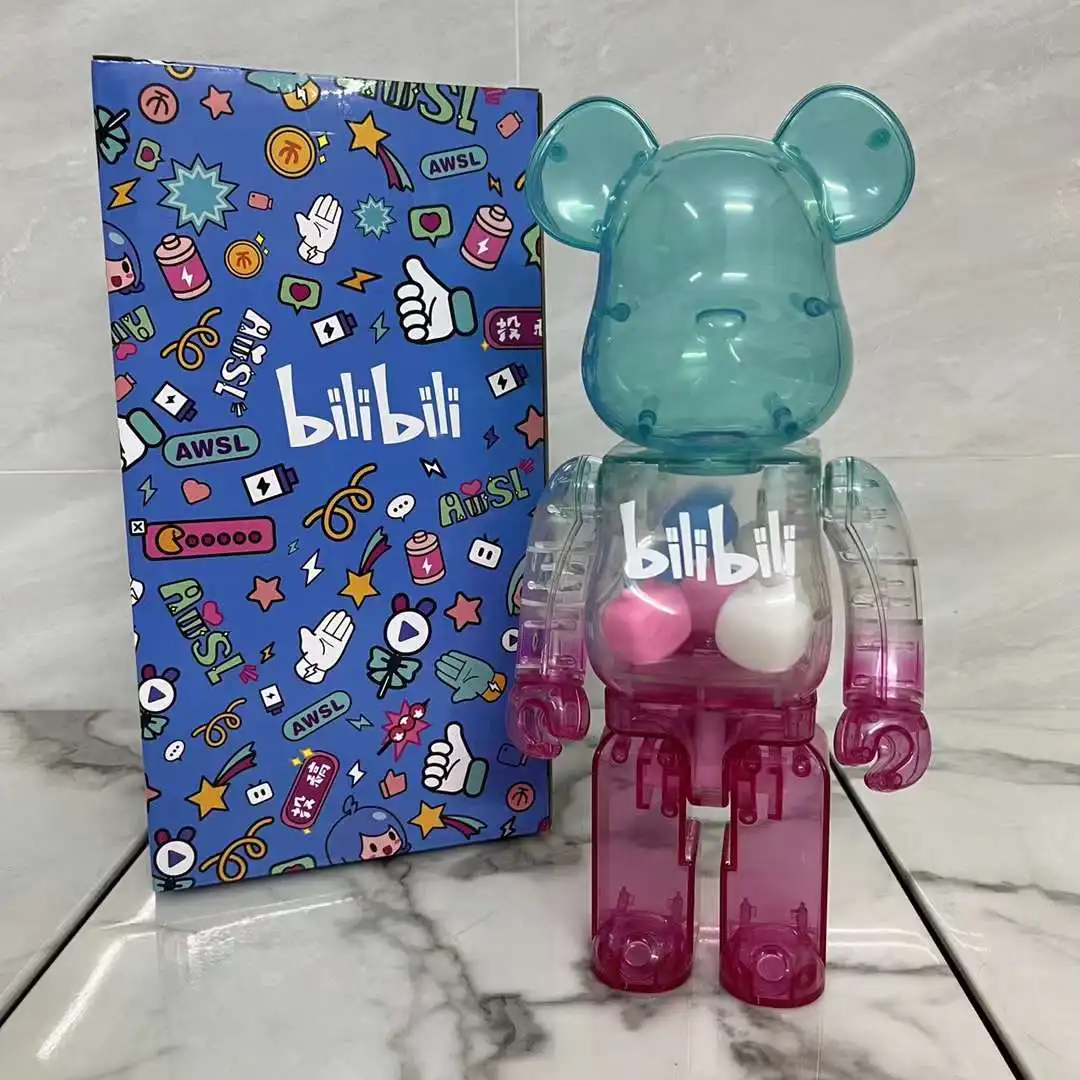 Bearbrick, 400%, 28 см, веб-сайт аниме B Station, билибил, софирменная прозрачная трендовая игрушечная кукла BE @ RBRICK, пластиковый Мишка Тедди
Bearbrick, 400%, 28 см, веб-сайт аниме B Station, билибил, софирменная прозрачная трендовая игрушечная кукла BE @ RBRICK, пластиковый Мишка Тедди