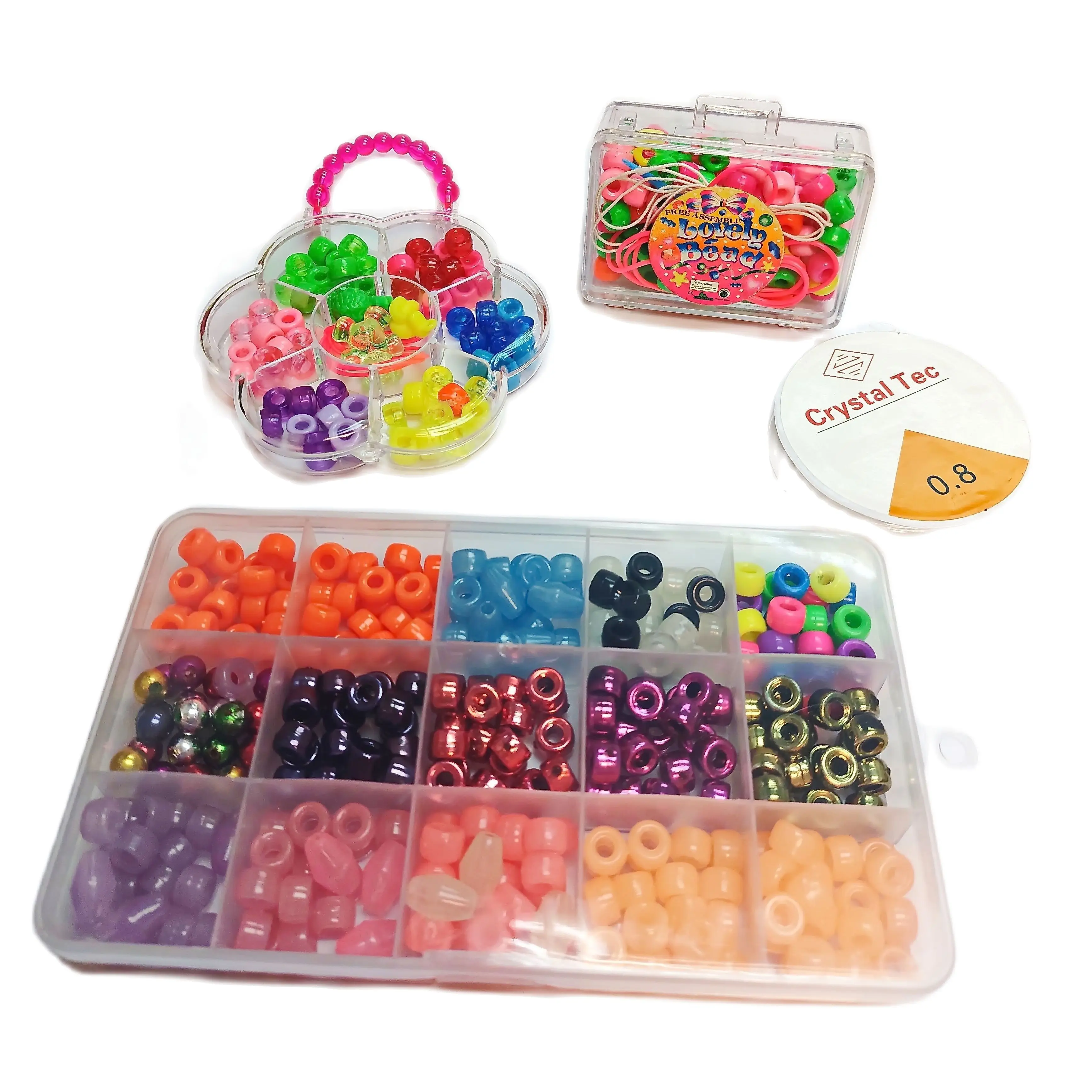 500 PCS Handmade Plastic Multi Colorful Beads Box For Women Girls Jewelry Making DIY Bracelet Necklace Cloths Accessories
500 PCS Handmade Plastic Multi Colorful Beads Box For Women Girls Jewelry Making DIY Bracelet Necklace Cloths Accessories
