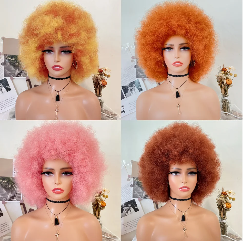 Синтетический афро кудрявый женский парик WIGERA, искусственные короткие пушистые волосы с челкой, парик для черной женщины, для косплея, для Х...
Синтетический афро кудрявый женский парик WIGERA, искусственные короткие пушистые волосы с челкой, парик для черной женщины, для косплея, для Х...
