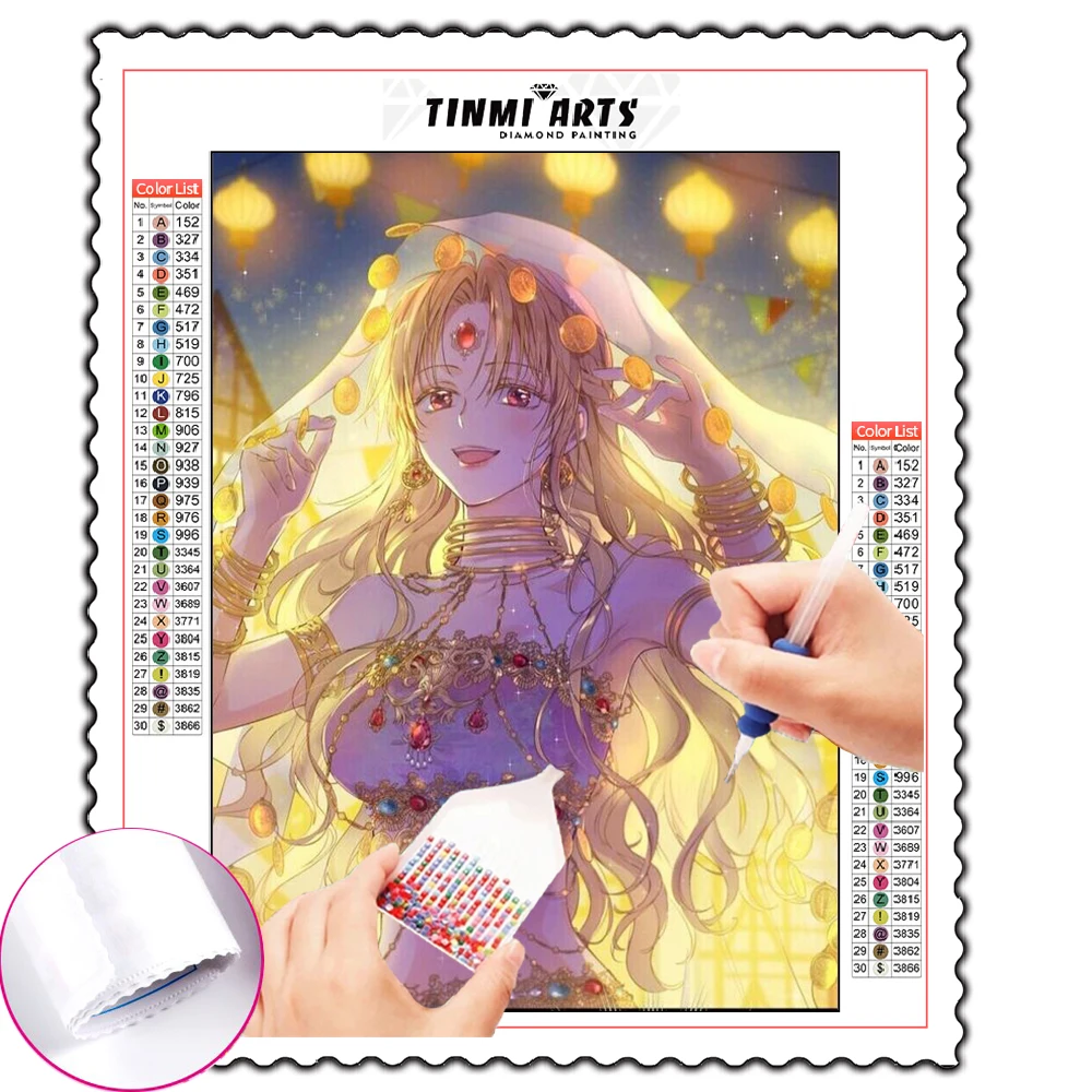 5D DIY Diamond Painting Cartoon Girl Anime Picture Of Rhinestones Full Drill Diamond Embroidery Kits Home Decor Wall Art
5D DIY Diamond Painting Cartoon Girl Anime Picture Of Rhinestones Full Drill Diamond Embroidery Kits Home Decor Wall Art