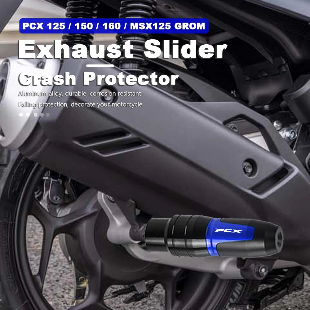 Crash Pad Protector Exhaust Slider For Honda PCX 125 150 160 MSX125 GROM PCX125 PCX150 PCX160 MSX 125 2012-2019 2020 2021 2022
Crash Pad Protector Exhaust Slider For Honda PCX 125 150 160 MSX125 GROM PCX125 PCX150 PCX160 MSX 125 2012-2019 2020 2021 2022