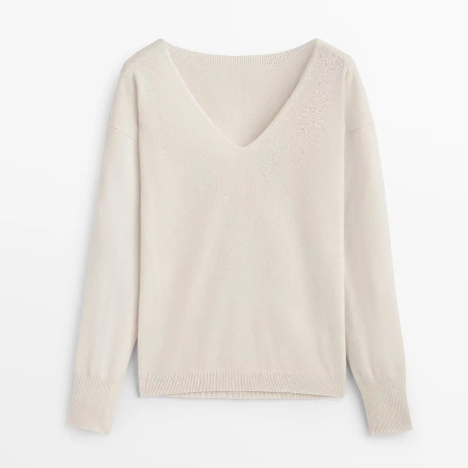 COS LRIS Autumn and Winter New Products Casual Wild Cashmere V-neck Loose Knitted Sweater Sweater Women's Fashion 05621620805 
COS LRIS Autumn and Winter New Products Casual Wild Cashmere V-neck Loose Knitted Sweater Sweater Women's Fashion 05621620805