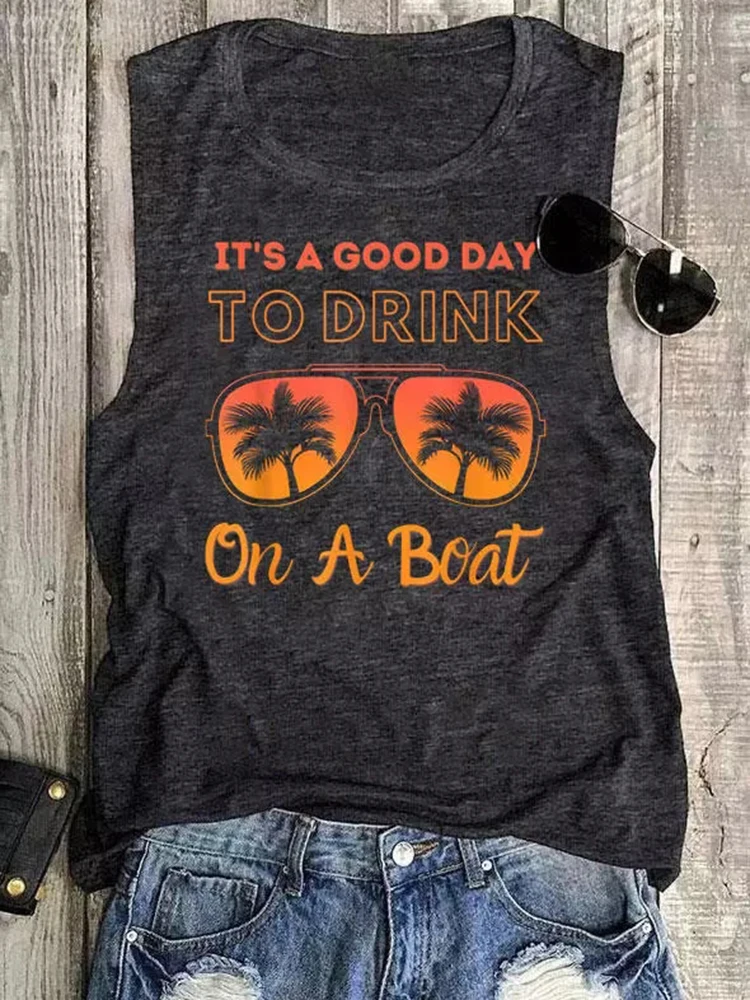 It‘s A Good Day To Drink On A Boat Tank Top y2k Clothes Ropa Mujer Corset Top Tops Women Top Mujer Vetement Femme Summer Clothes
It‘s A Good Day To Drink On A Boat Tank Top y2k Clothes Ropa Mujer Corset Top Tops Women Top Mujer Vetement Femme Summer Clothes