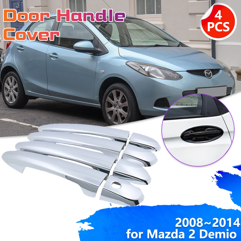 Chrome Carbon Fiber Car Door Handle for Mazda 2 Demio 2008~2014 Decoration Cover Trim Set Sticker Key Cap Accessorie 2009 2010
Chrome Carbon Fiber Car Door Handle for Mazda 2 Demio 2008~2014 Decoration Cover Trim Set Sticker Key Cap Accessorie 2009 2010
